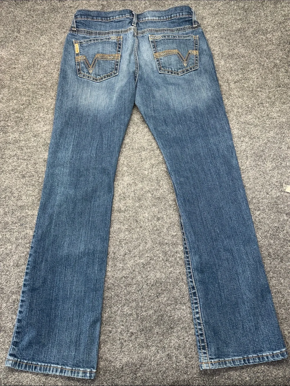 Cinch Men’s Bootcut Jeans in Blue Wash
